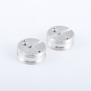 Elaborazione dell\'hardware di precisione meccanica del dado della vite della vite della lega di alluminio