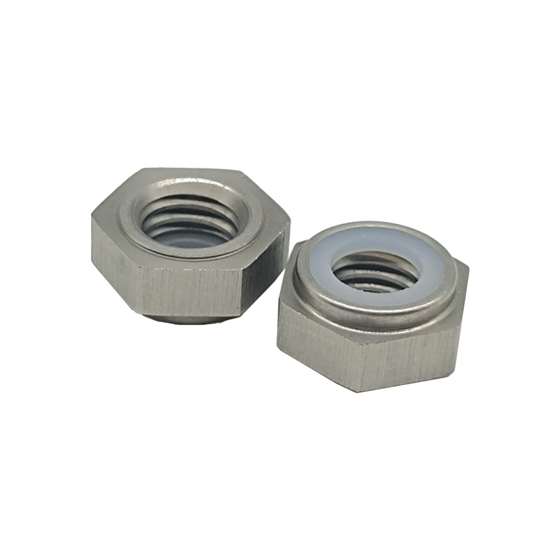 GH dado in acciaio in acciaio al carbonio incorporato anello in gomma in acciaio inox fresatura di precisione di precisione cnc parti di tornitura